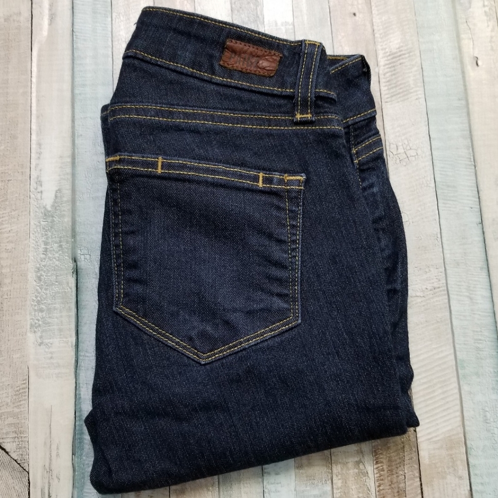 Paige Indio Zip Skinny Jeans